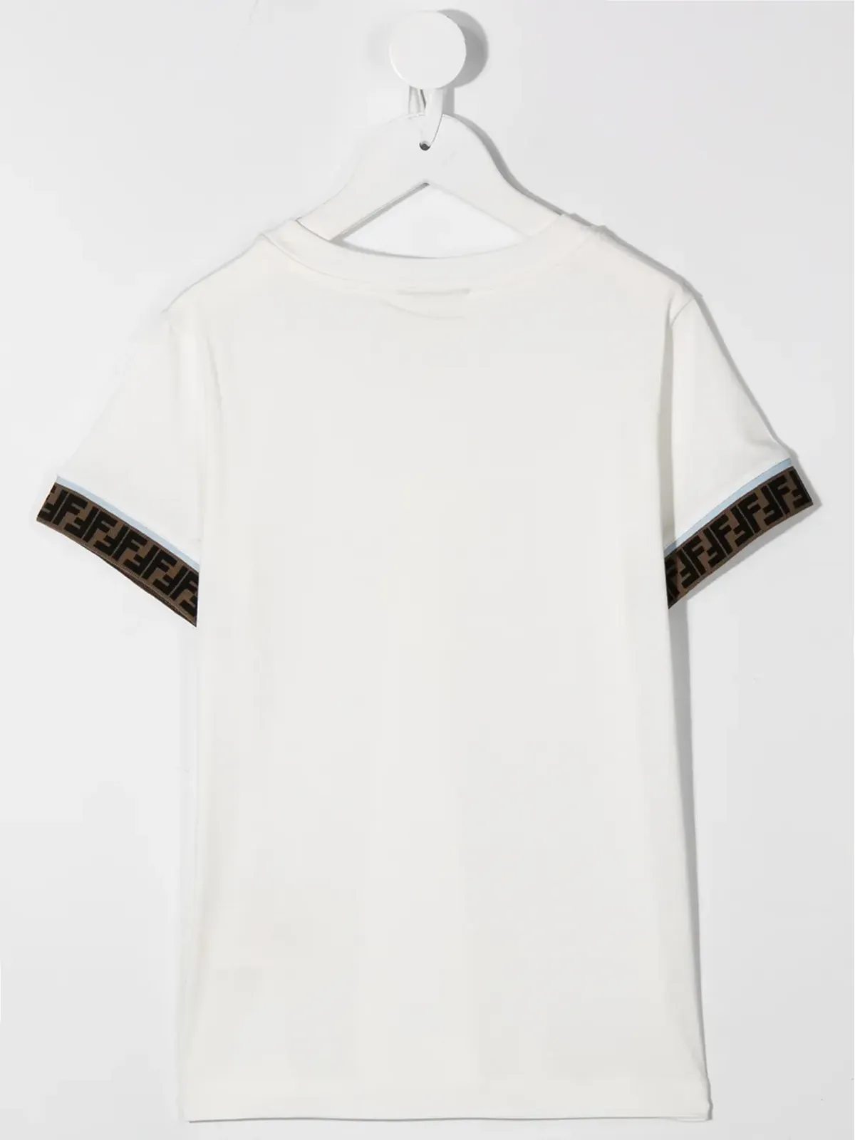Fendi Kids FFロゴカフ Tシャツ - 画像2