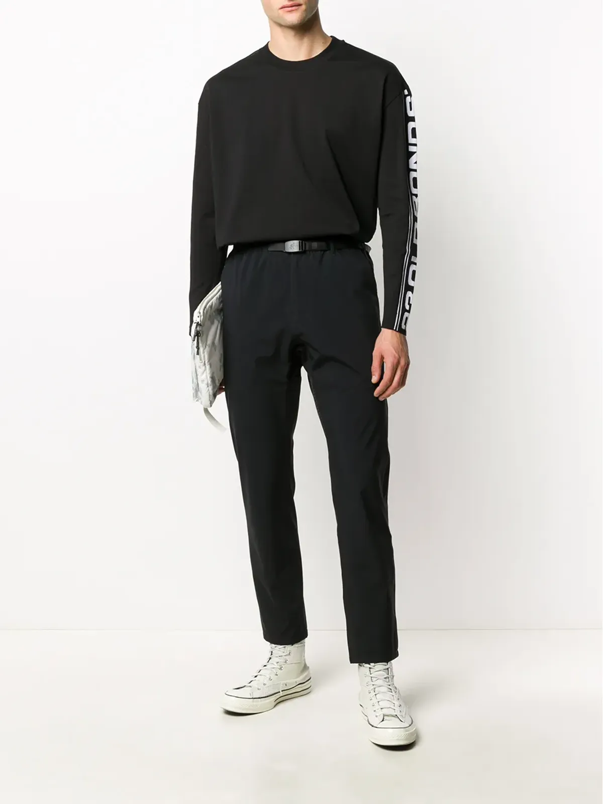 Stella McCartney ロゴ袖 ラウンドネックTシャツ - 画像2
