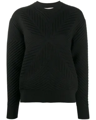Alexander McQueen パターン柄リブ編みセーター - サムネイル1