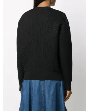 Alexander McQueen パターン柄リブ編みセーター - サムネイル4
