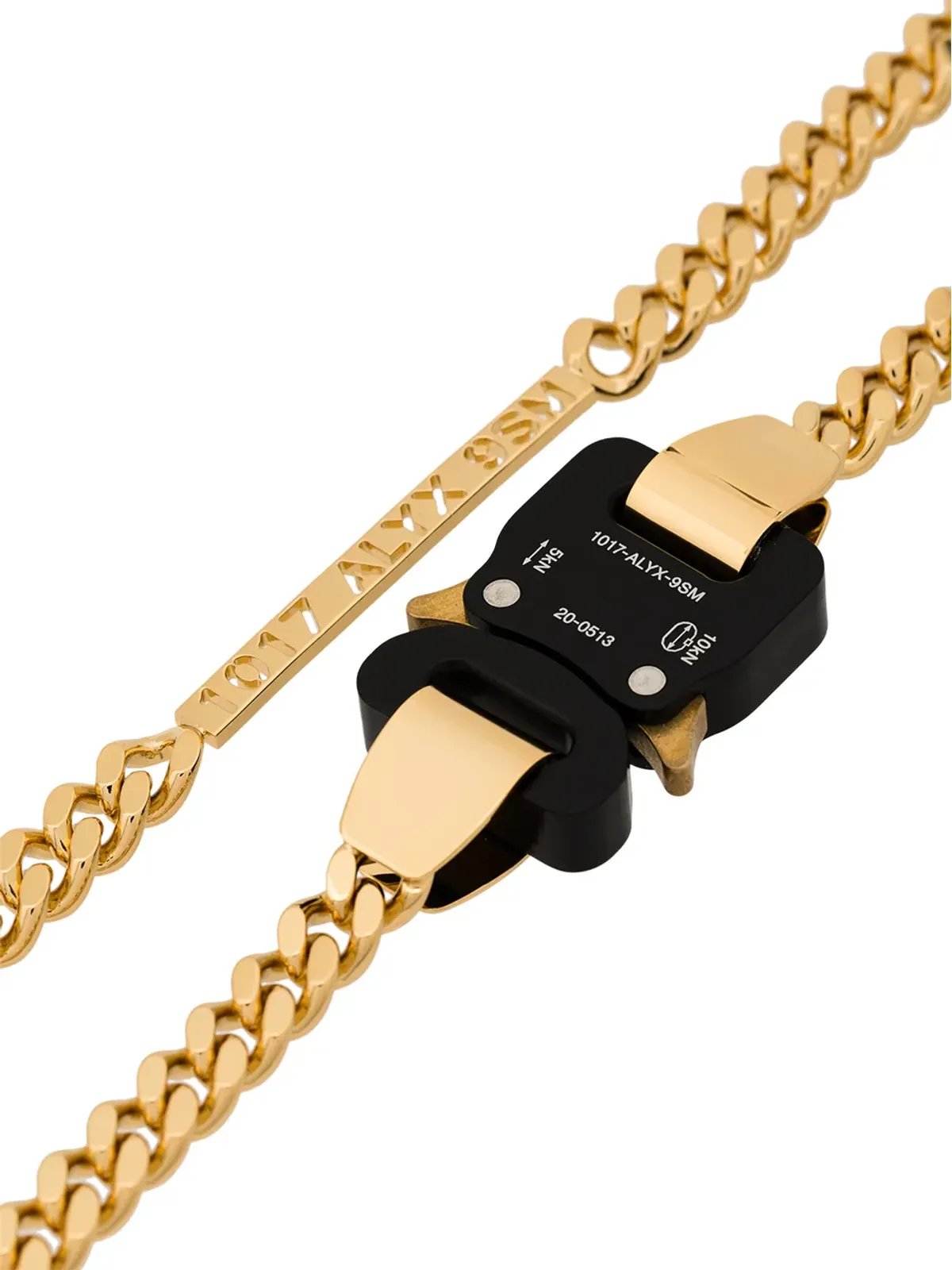 1017 ALYX 9SM Buckle chain necklace - Gold - 画像3