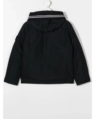Stone Island Junior フード付きロゴパッチジャケット - サムネイル2