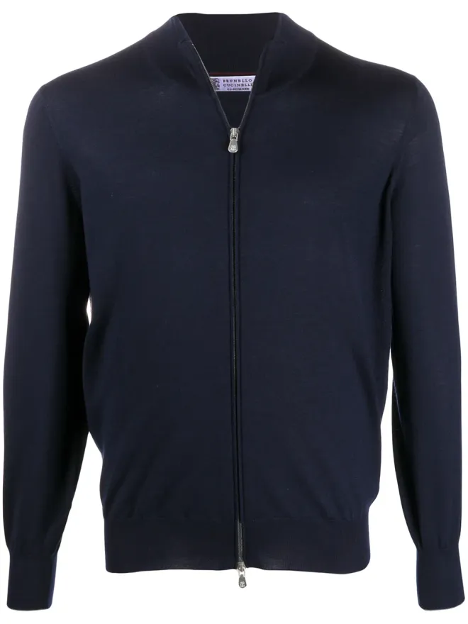 Brunello Cucinelli Brunello Cucinelli ハイネックジップセーターの商品画像