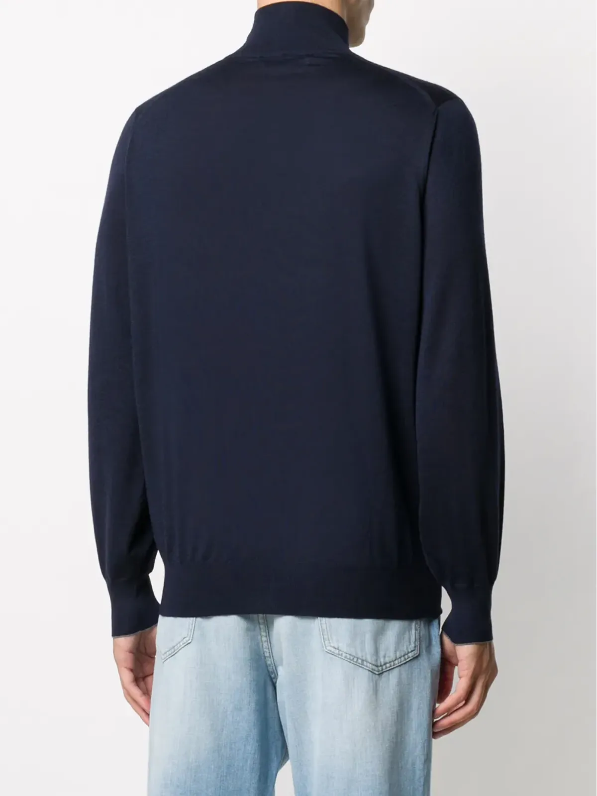 Brunello Cucinelli ハイネックジップセーター - 画像4