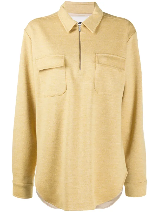 Jil Sander Jil Sander ジップ付き長袖ジャンパーの商品画像