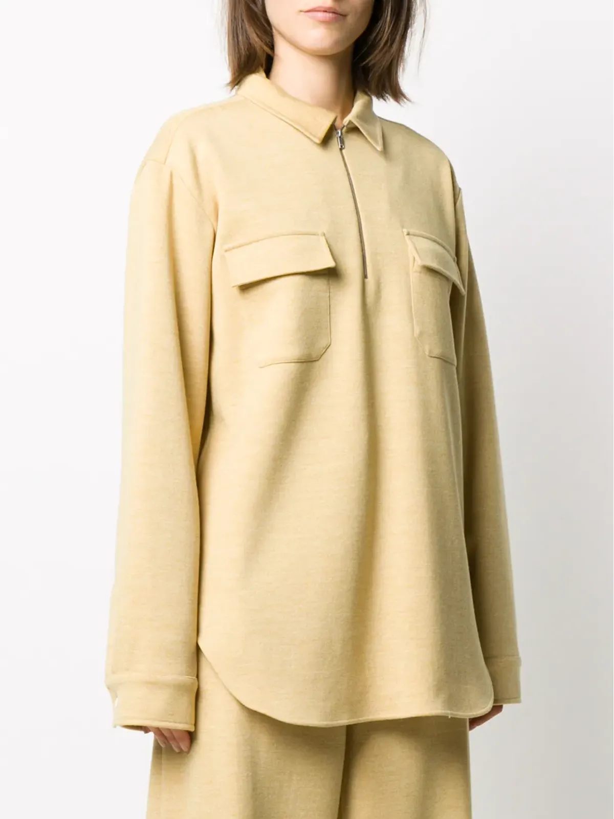 Jil Sander ジップ付き長袖ジャンパー - 画像3