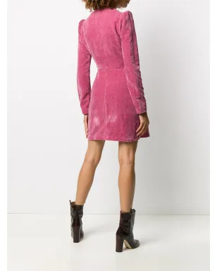 Philosophy Di Lorenzo Serafini レースカラー ボタン付きドレス - サムネイル4