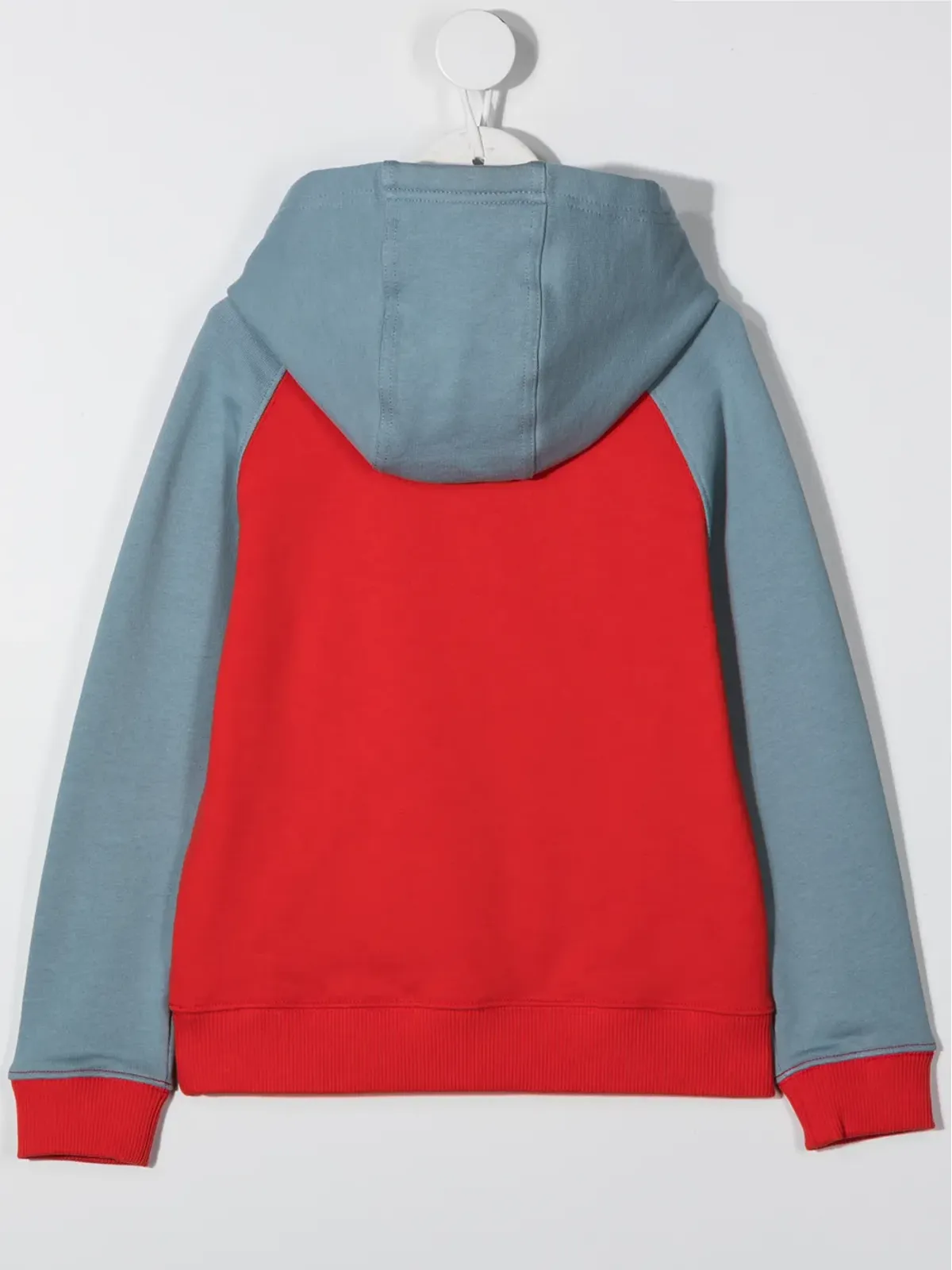 Lanvin Enfant ロゴパッチ カラーブロック フーディ - 画像2