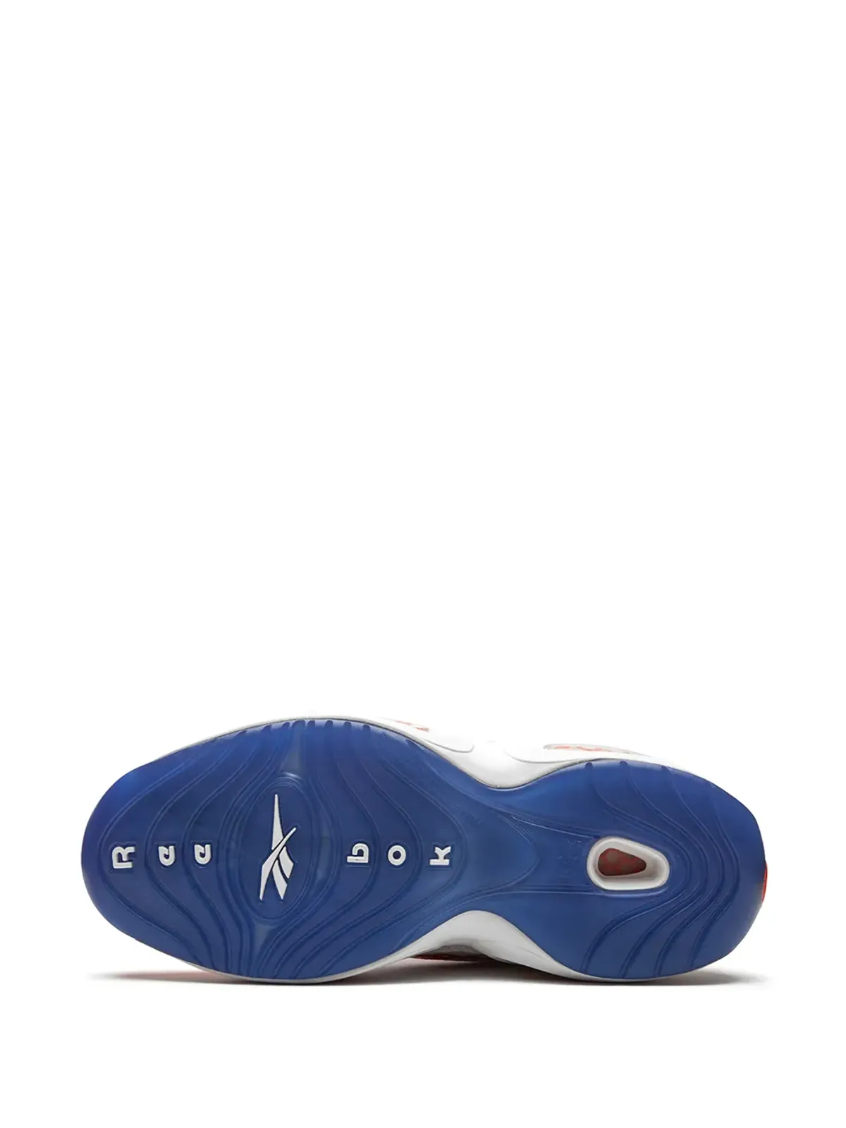 Reebok Question Low Patent Vivid Orange sneakers - White - 画像4