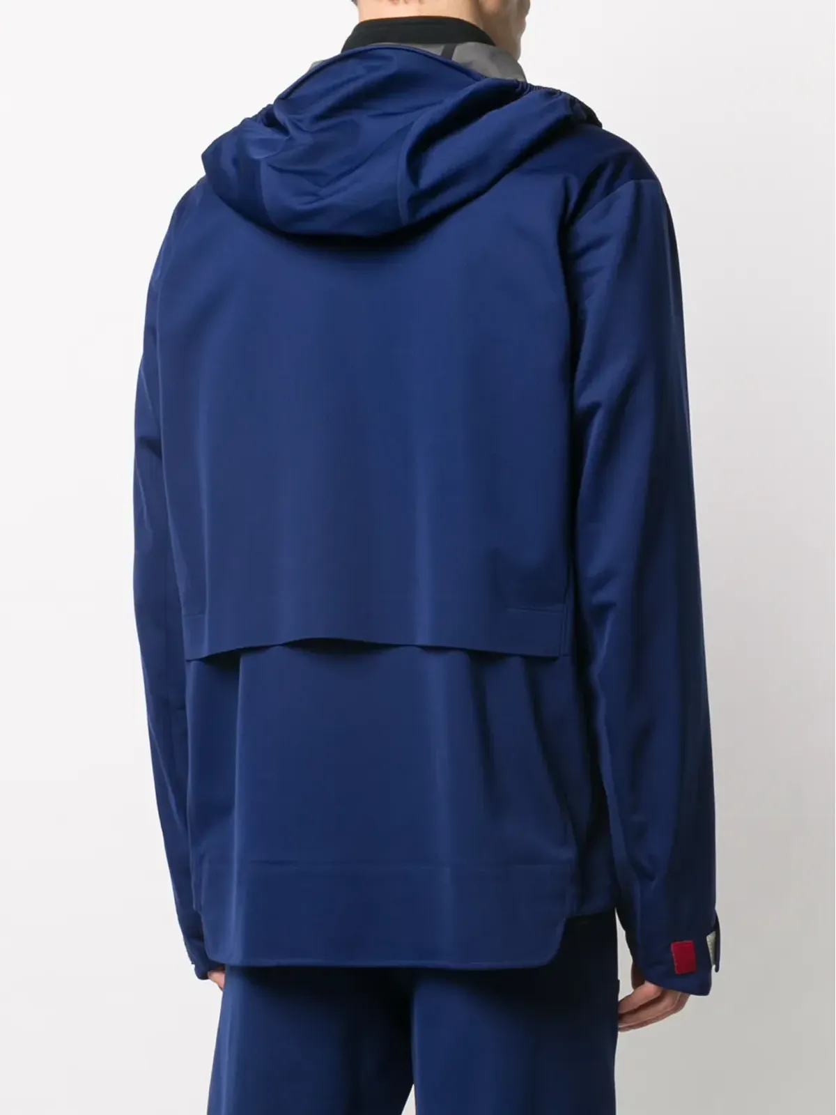 Moncler Grenoble ロゴプリント ジップアップジャケット - ブルー - 画像4