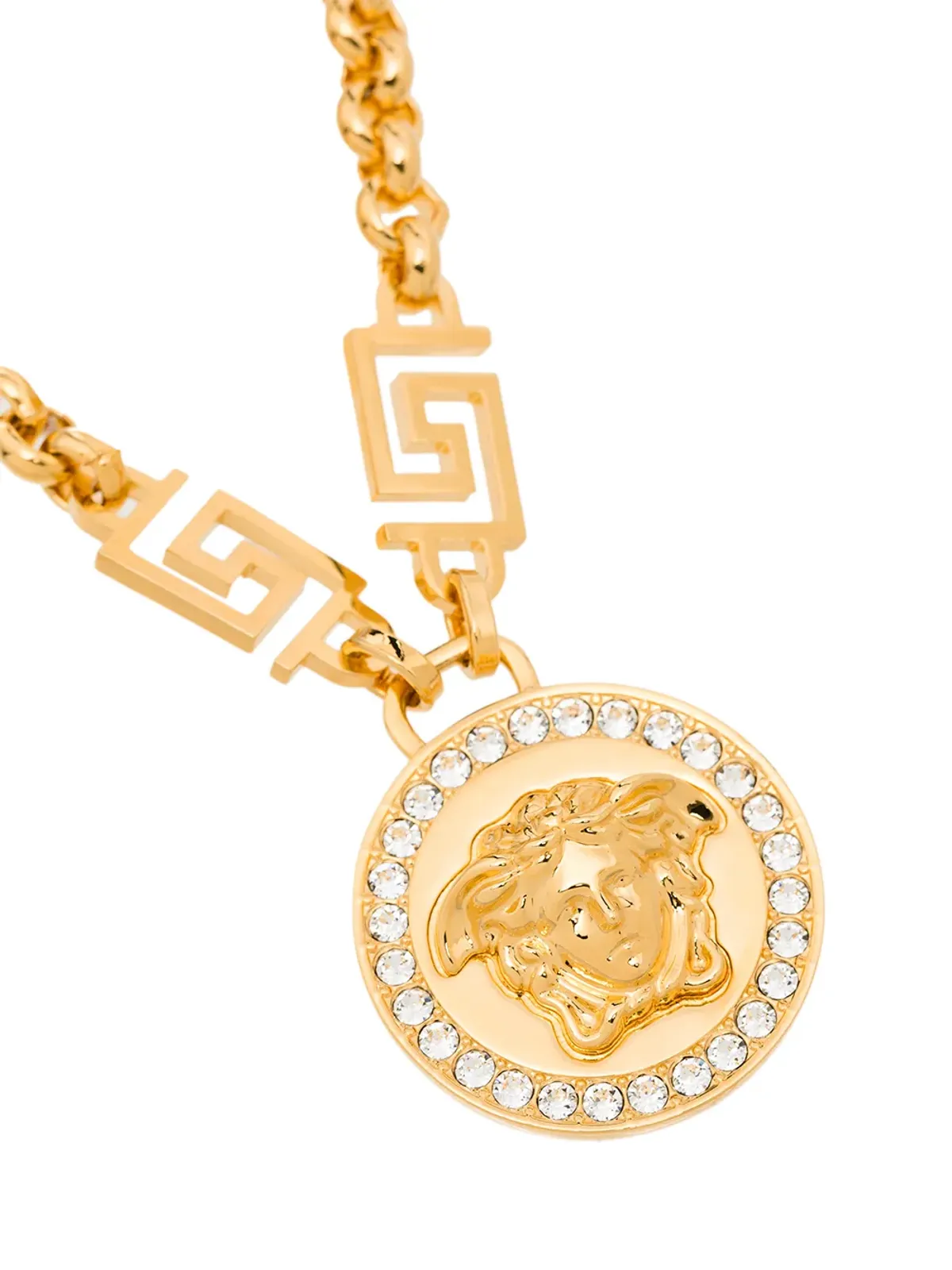 Versace ラ・メデューサ クリスタル ネックレス - 画像3