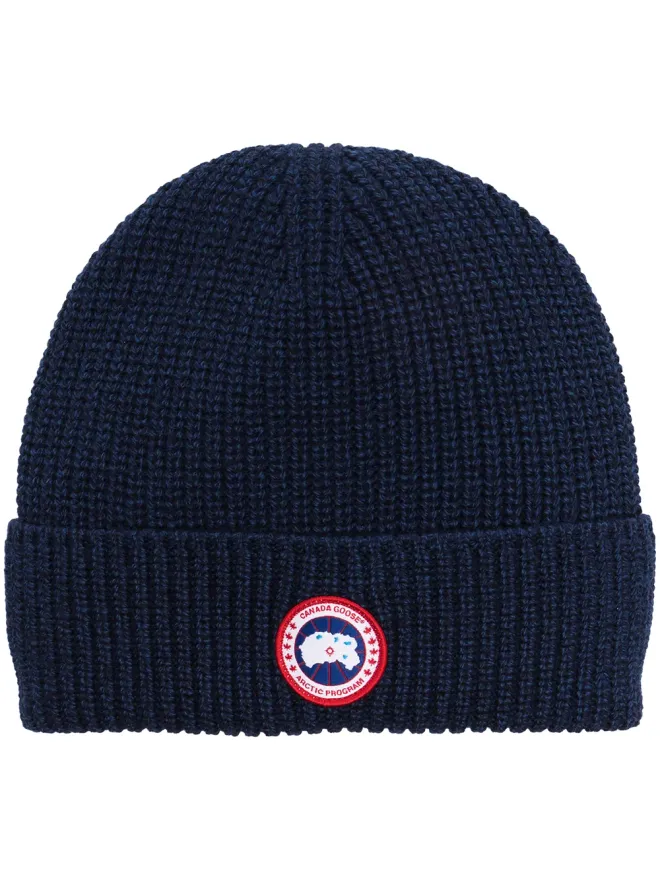 Canada Goose Canada Goose アークティック・ディスク リブ編みビーニーの商品画像