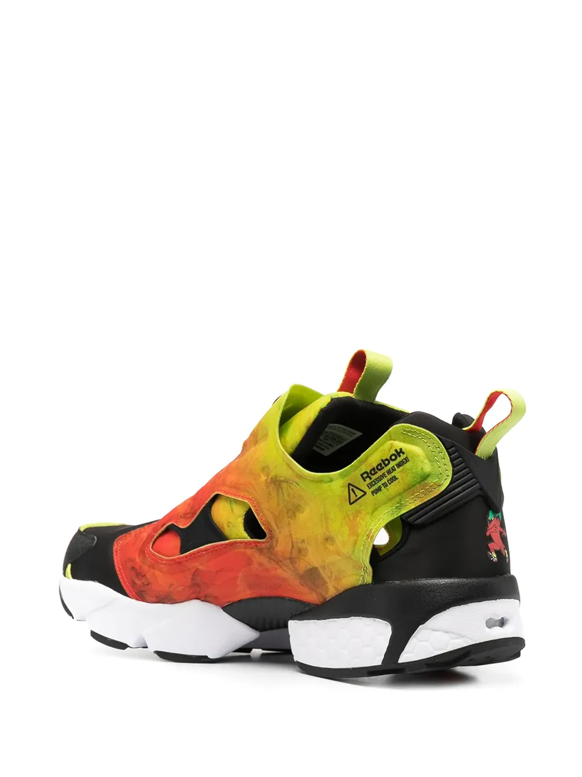 Reebok Pump ロー・トップスニーカー - グリーン - 画像3