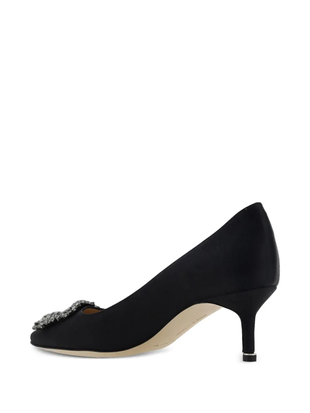 Manolo Blahnik Hangisi サテンパンプス - 画像3