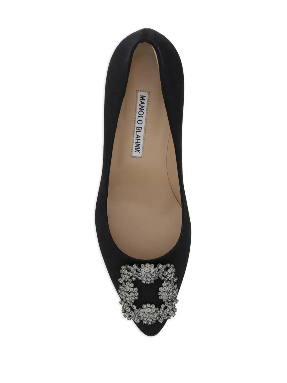 Manolo Blahnik Hangisi サテンパンプス - 画像4