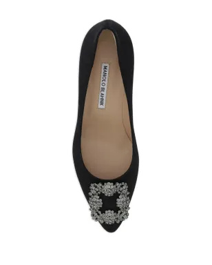Manolo Blahnik Hangisi サテンパンプス - サムネイル4