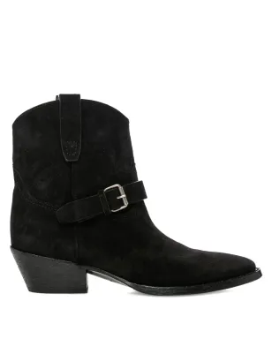 Saint Laurent ウェスタンバックルブーツ - サムネイル1