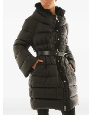 Ermanno Scervino テクスチャードトリム ベルト付きコート - サムネイル2