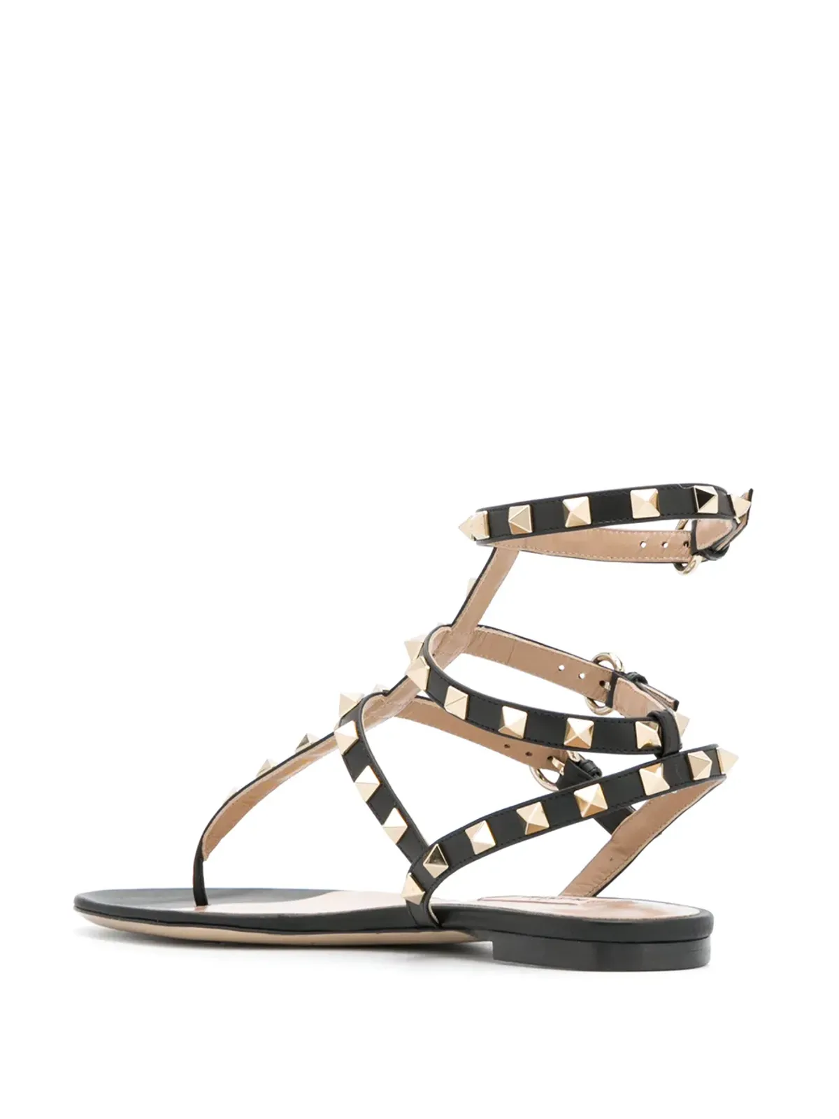 Valentino Garavani ロックスタッド フリップフロップ - 画像3