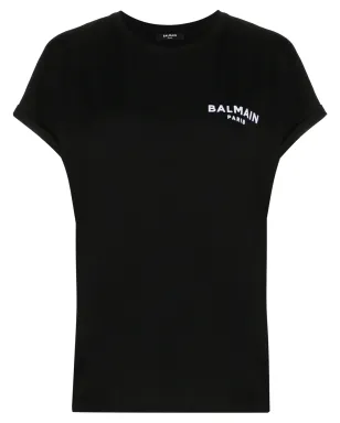 Balmain 小さなフロックロゴTシャツ - サムネイル1