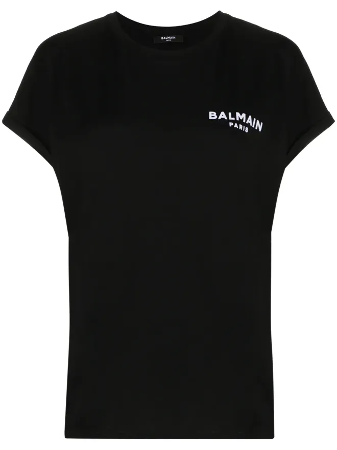 BALMAIN Balmain 小さなフロックロゴTシャツの商品画像