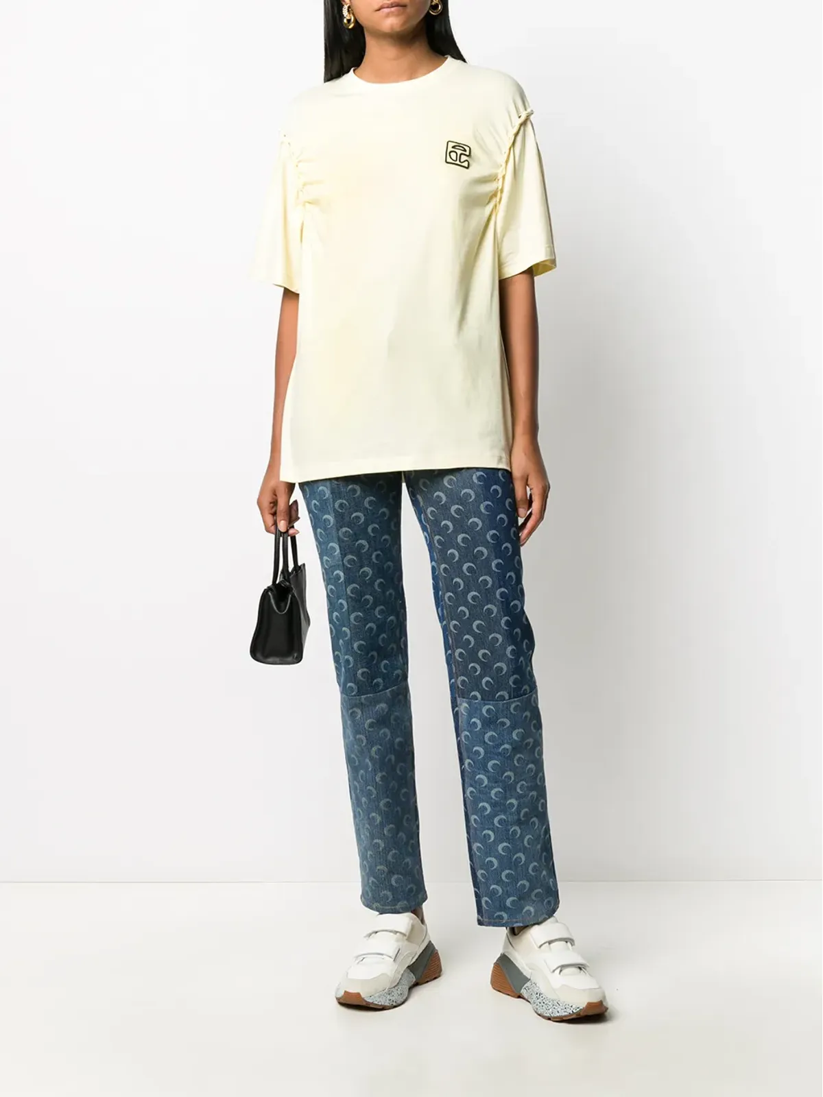 Telfar 編み込み縫い目 Tシャツ - Neutrals - 画像3