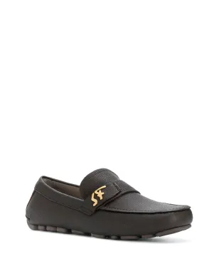 Ferragamo シグネチャー ラウンドトゥ ローファー - ブラウン - サムネイル2