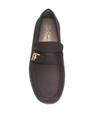 Ferragamo シグネチャー ラウンドトゥ ローファー - ブラウン - サムネイル4