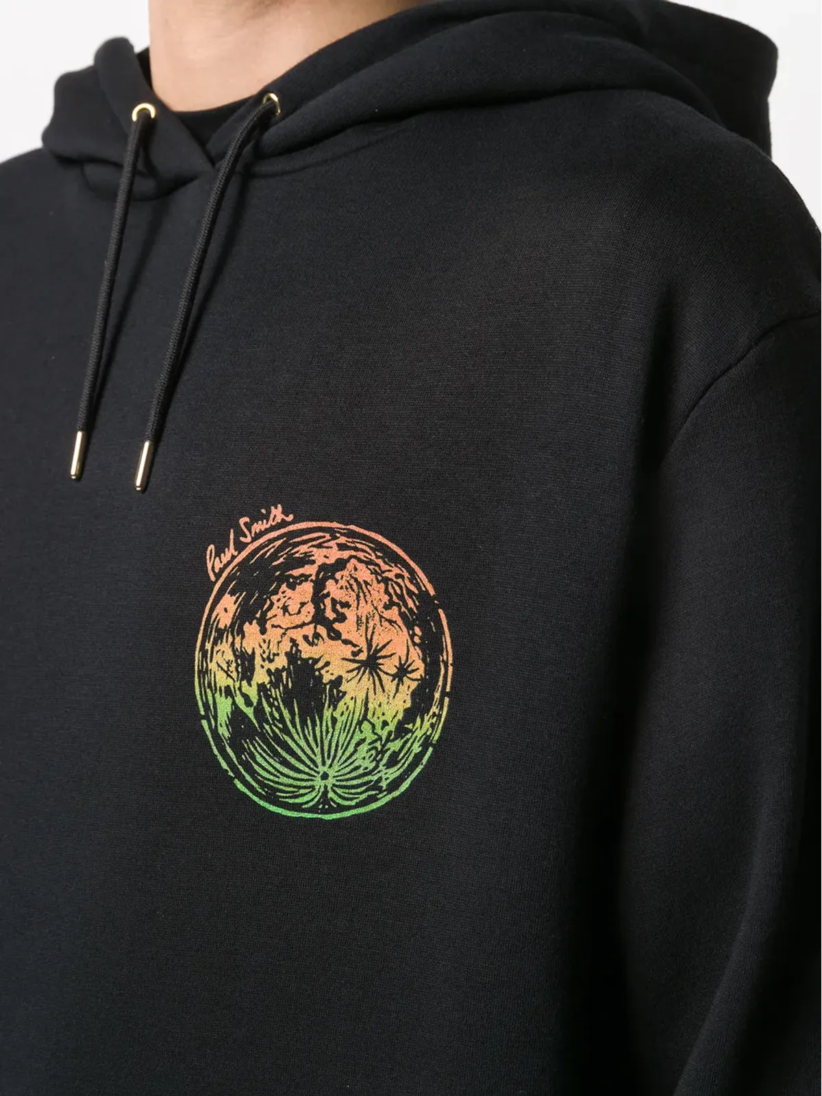 Paul Smith ロゴプリント ドローストリングフーディ - 画像5