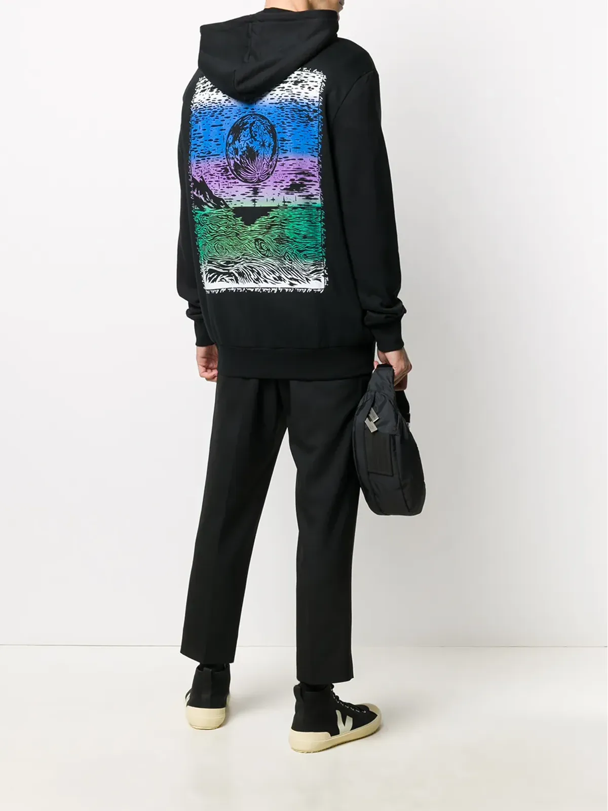 Paul Smith ロゴプリント ドローストリングフーディ - 画像2