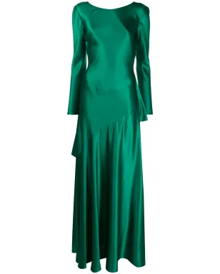 Alberta Ferretti Vバック・フレアガウン - サムネイル1