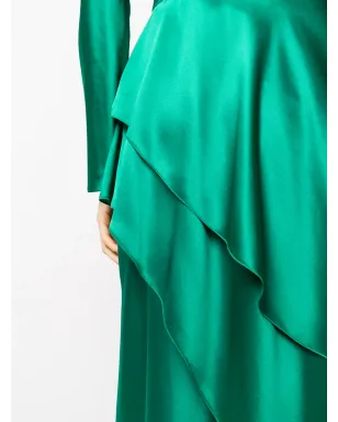 Alberta Ferretti Vバック・フレアガウン - サムネイル5