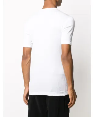 Dolce & Gabbana ファインリブ コットン Tシャツ - サムネイル4