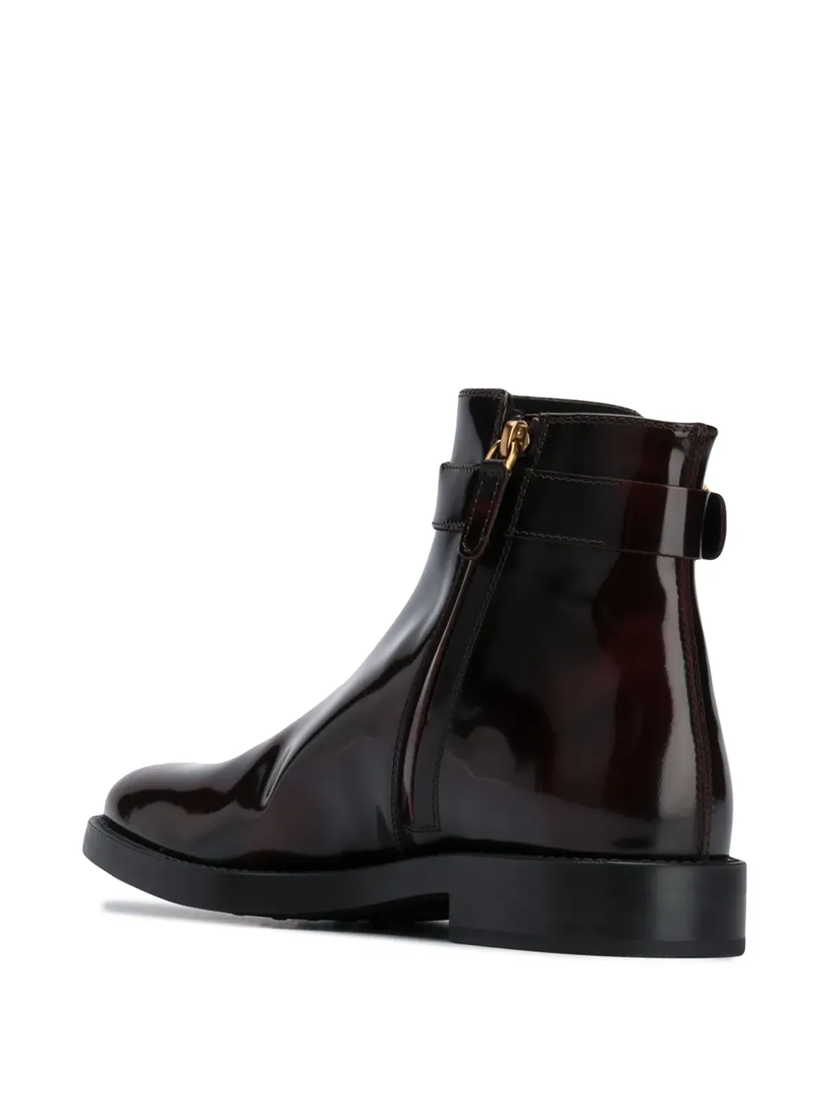 Tod's Tロゴ レザー ブーツ - 画像3