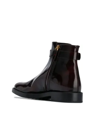 Tod's Tロゴ レザー ブーツ - サムネイル3