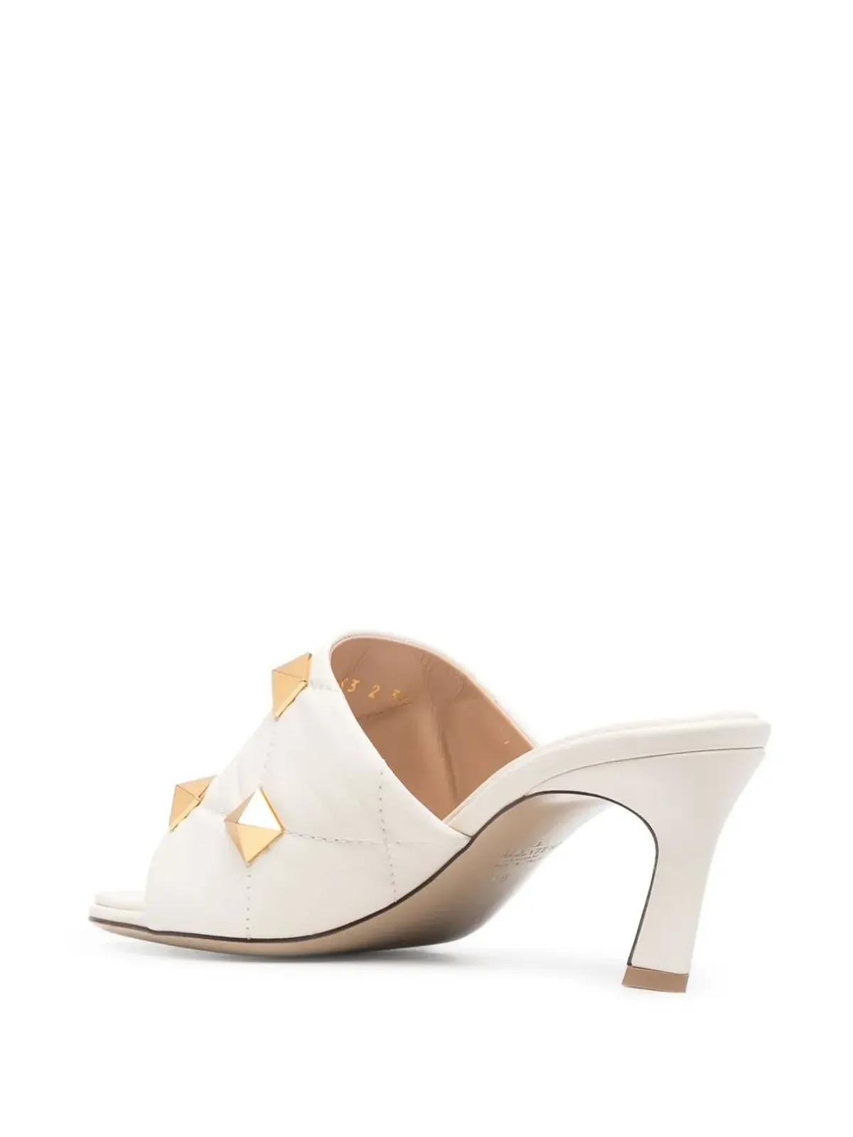Valentino Garavani ロックスタッド キルテッド サンダル - 画像3