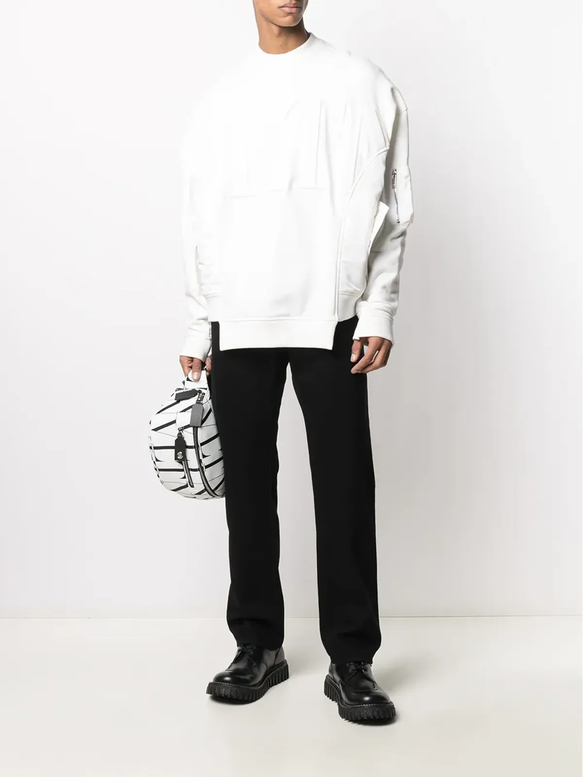 Valentino Garavani VLTNエンボスドスウェットシャツ - 画像2
