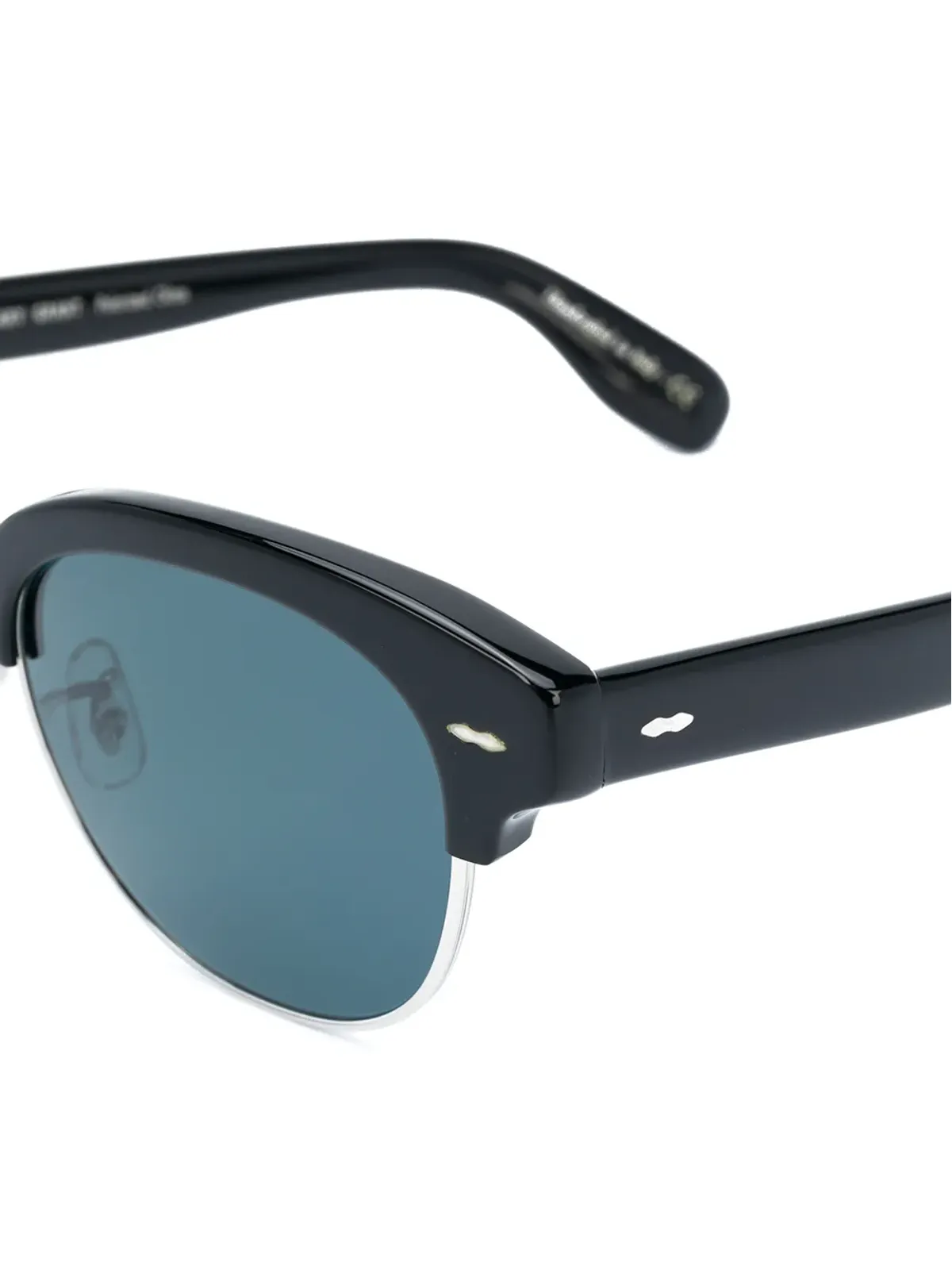 Oliver Peoples スクエアティンテッドサングラス - 画像3
