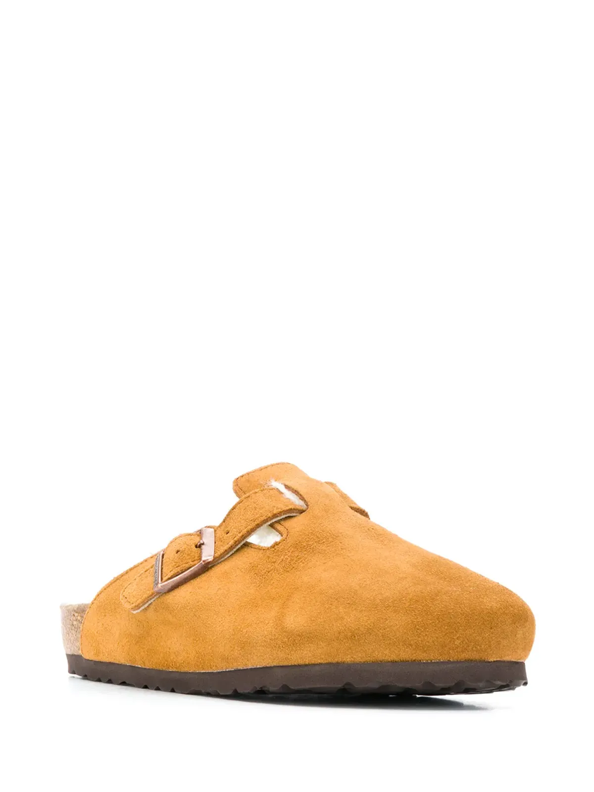 Birkenstock シアリング入りスリッパ - 画像2