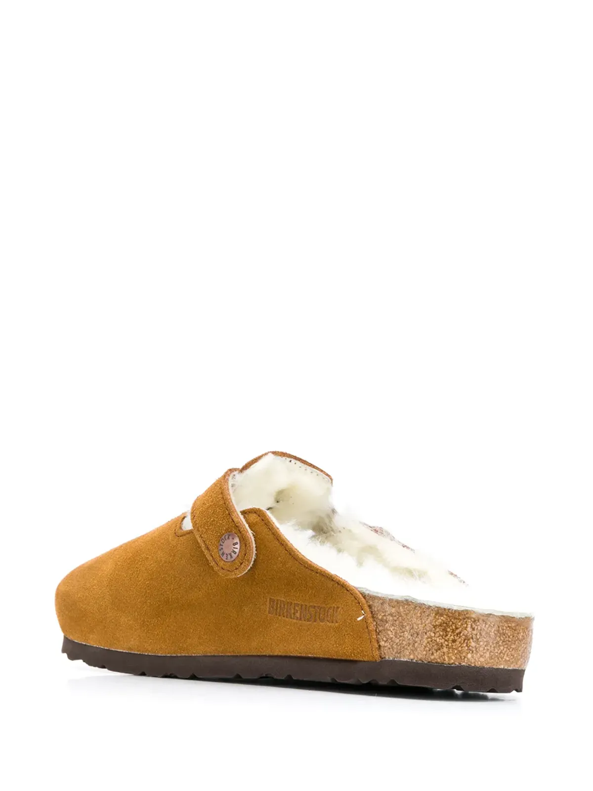 Birkenstock シアリング入りスリッパ - 画像3