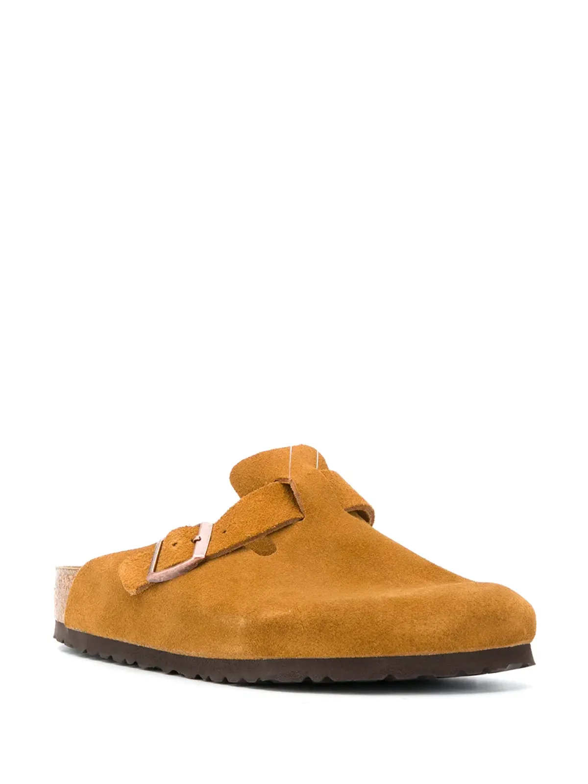 Birkenstock スウェードバックルスリッパ - 画像2