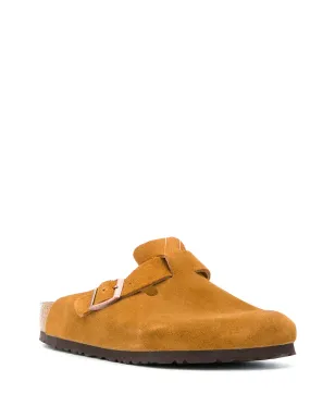 Birkenstock スウェードバックルスリッパ - サムネイル2