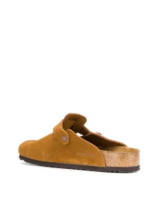 Birkenstock スウェードバックルスリッパ - サムネイル3