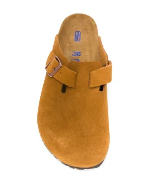Birkenstock スウェードバックルスリッパ - サムネイル4