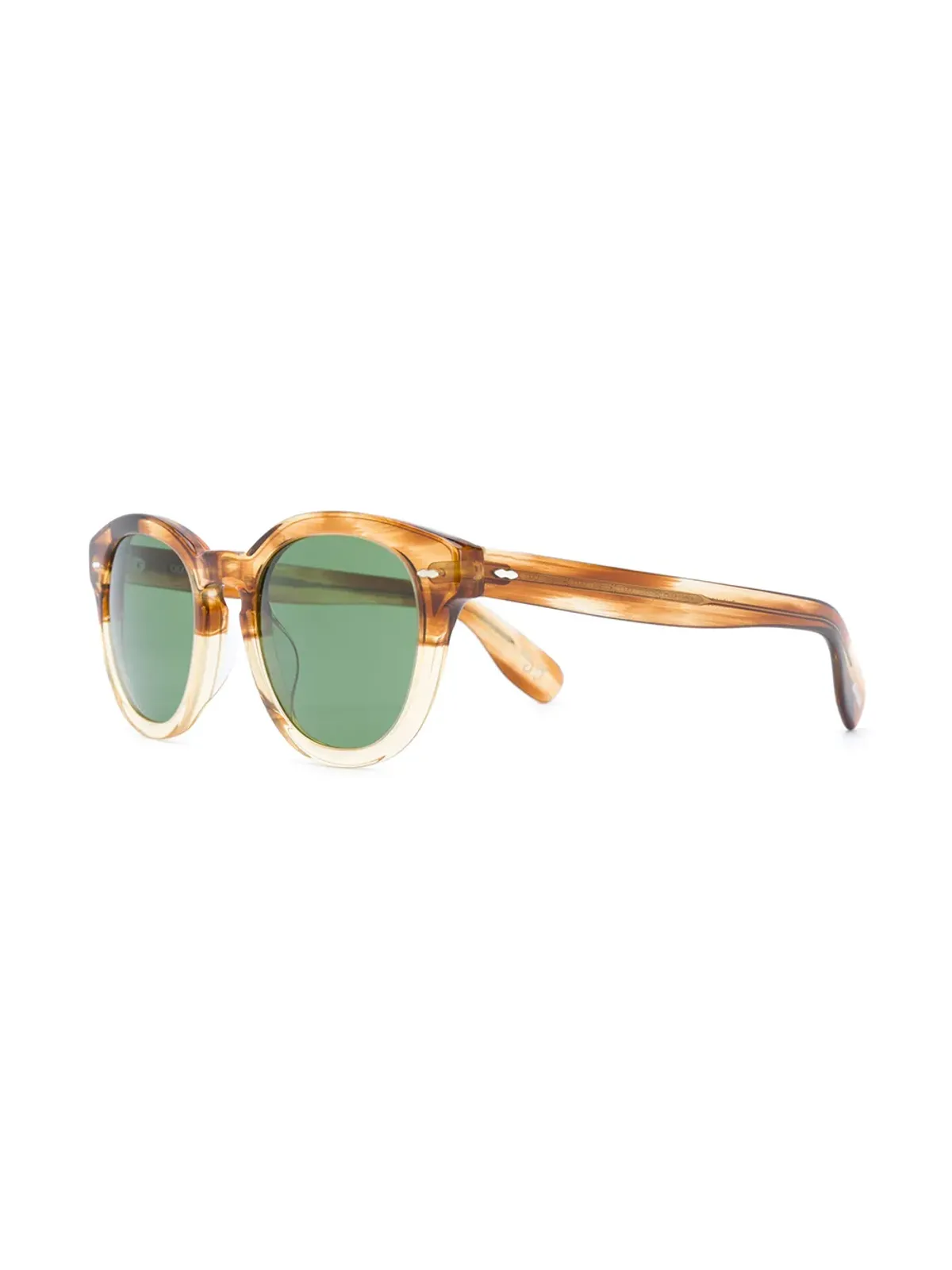 Oliver Peoples べっ甲柄ディテール サングラス - 画像2