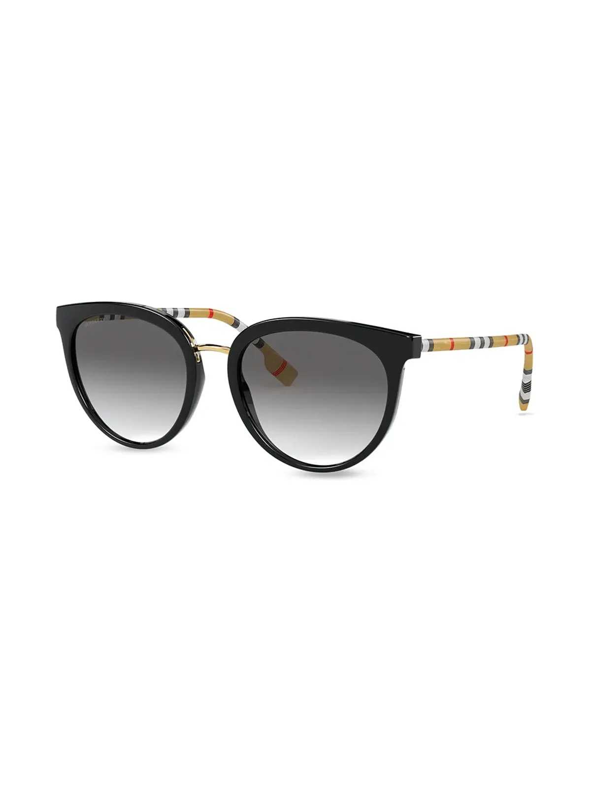 Burberry Eyewear チェック柄サングラス - 画像2