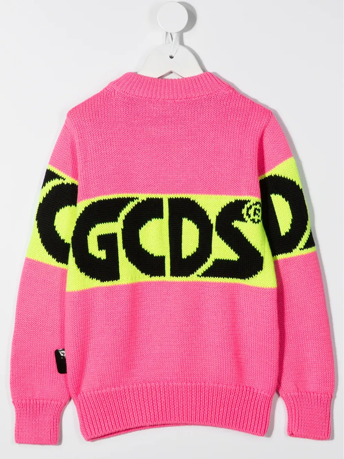 Gcds Kids カラー ブロック ロゴ入りニットジャンパー - 画像2