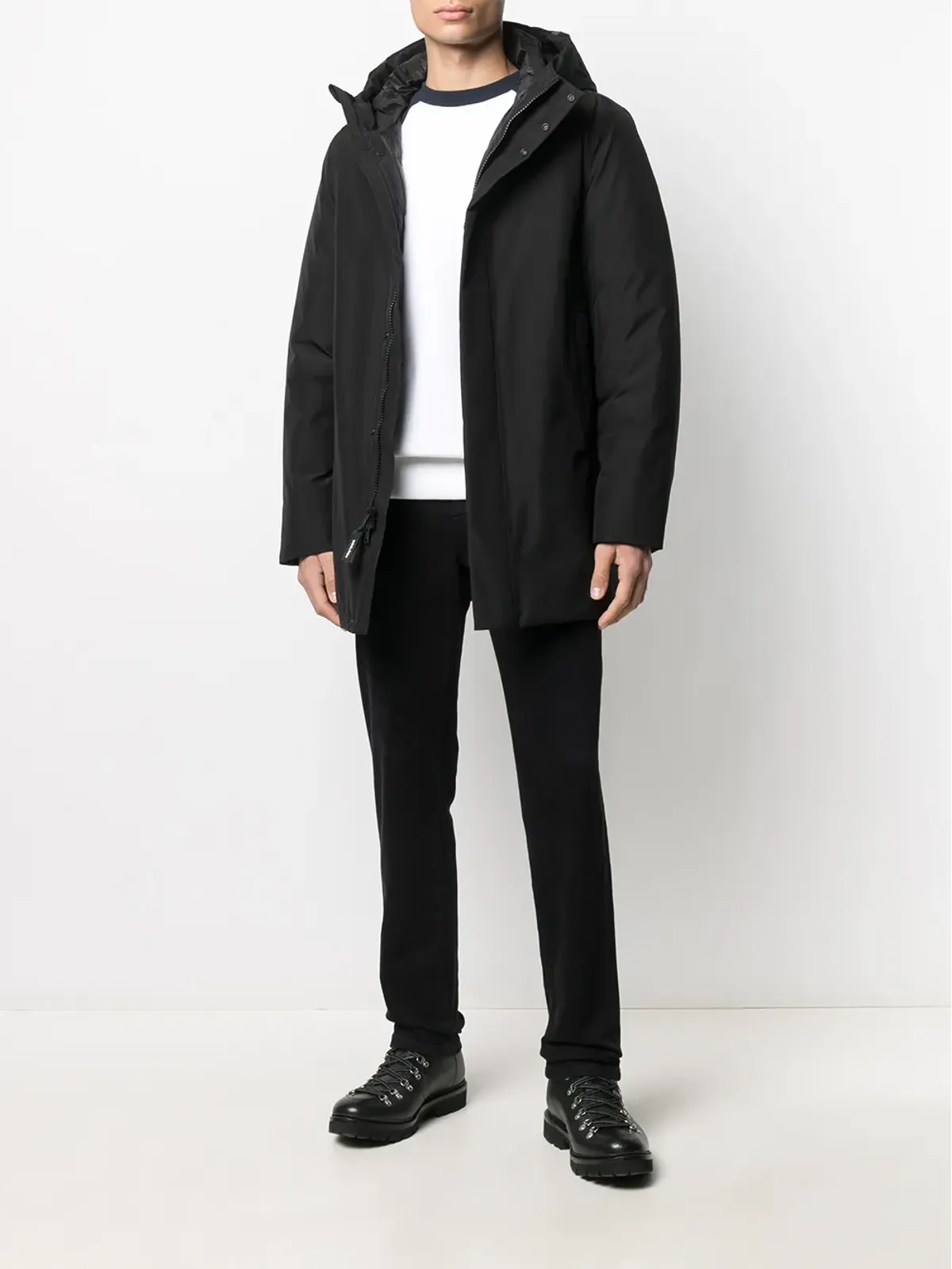 Woolrich ゴアテックス フード付きコート - 画像2