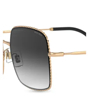 Miu Miu Eyewear スクエアフレームサングラス - サムネイル3
