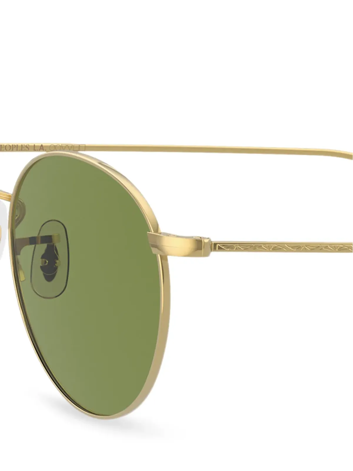 Oliver Peoples Coleridge ラウンドサングラス - 画像3
